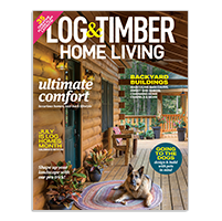 Log & Timber Home Living Print Only